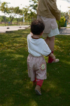 Snack Petite Tee White-Brown