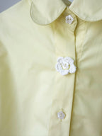 Tulip Petite Blouse Yellow