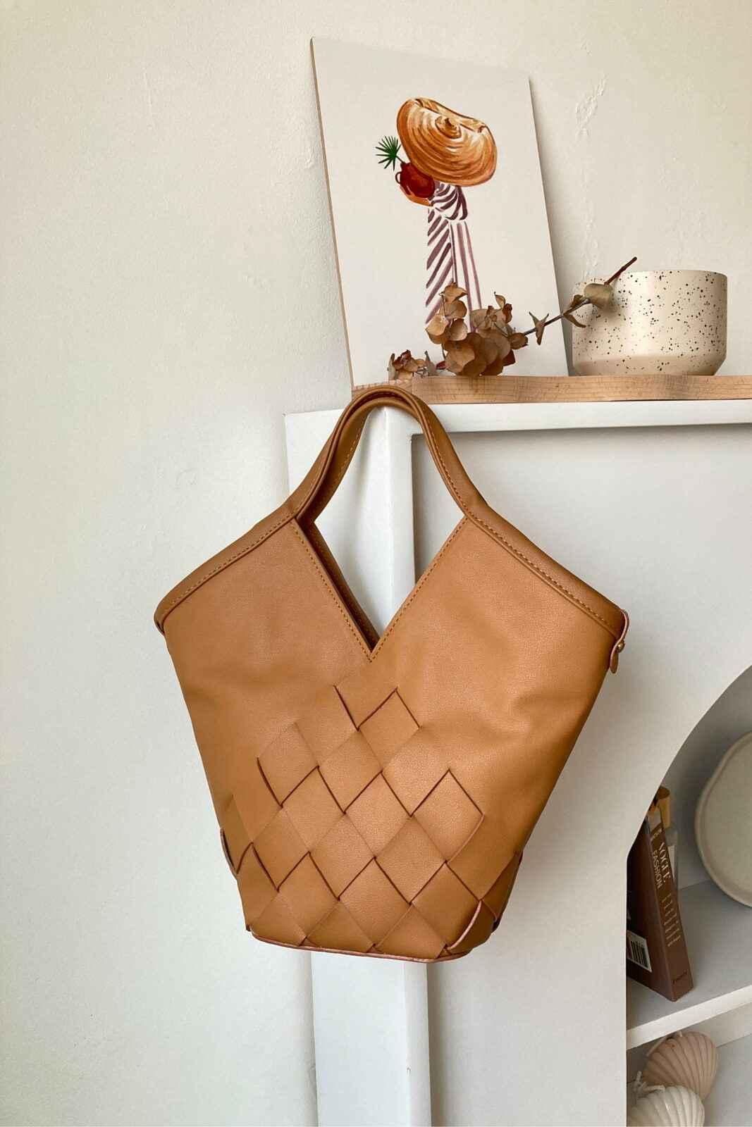 Trecci Bag Camel - EESOME