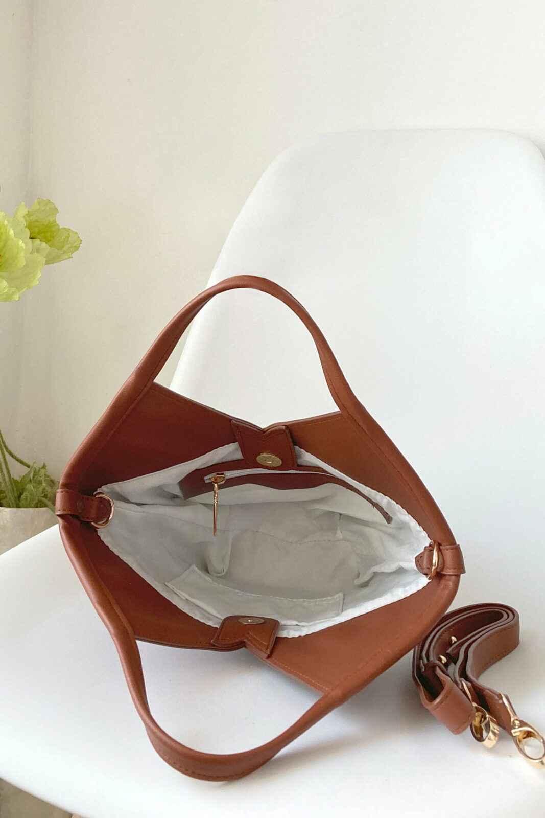 Trecci Bag Tan - EESOME