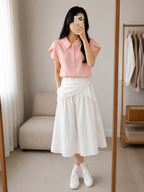 Tulip Blouse Peach