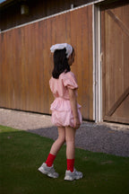 Tulip Petite Blouse Dusty Pink