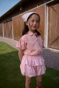 Tulip Petite Blouse Dusty Pink