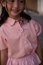 Tulip Petite Blouse Dusty Pink