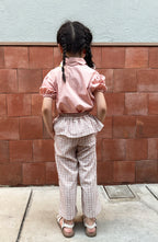 Tulip Petite Blouse Dusty Pink