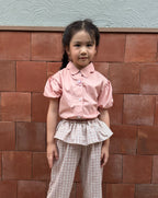 Tulip Petite Blouse Dusty Pink