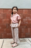 Tulip Petite Blouse Dusty Pink