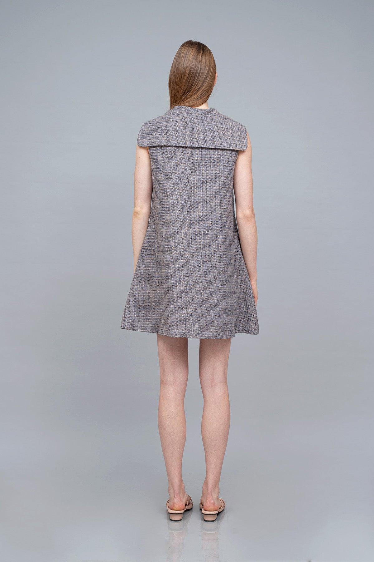 Twiggy Dress Mauve - EESOME
