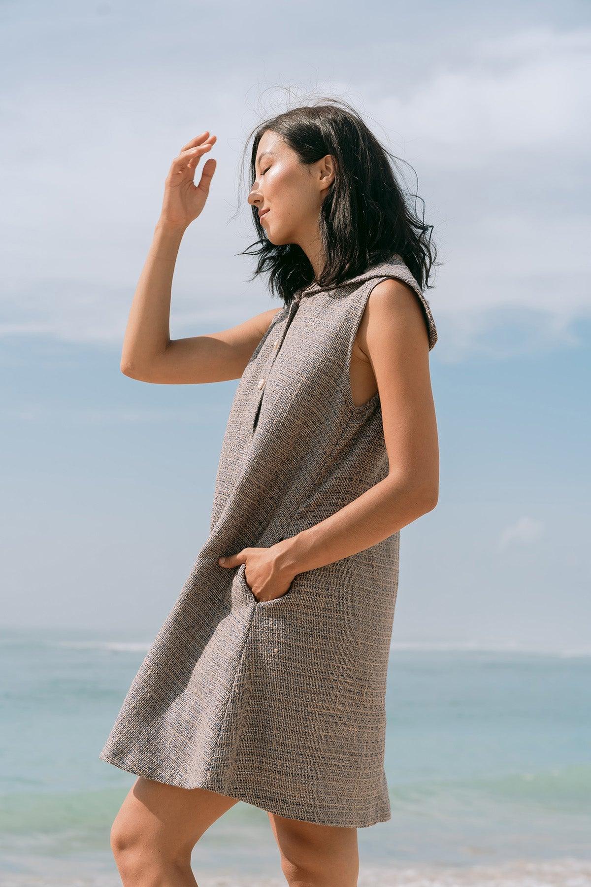 Twiggy Dress Mauve - EESOME