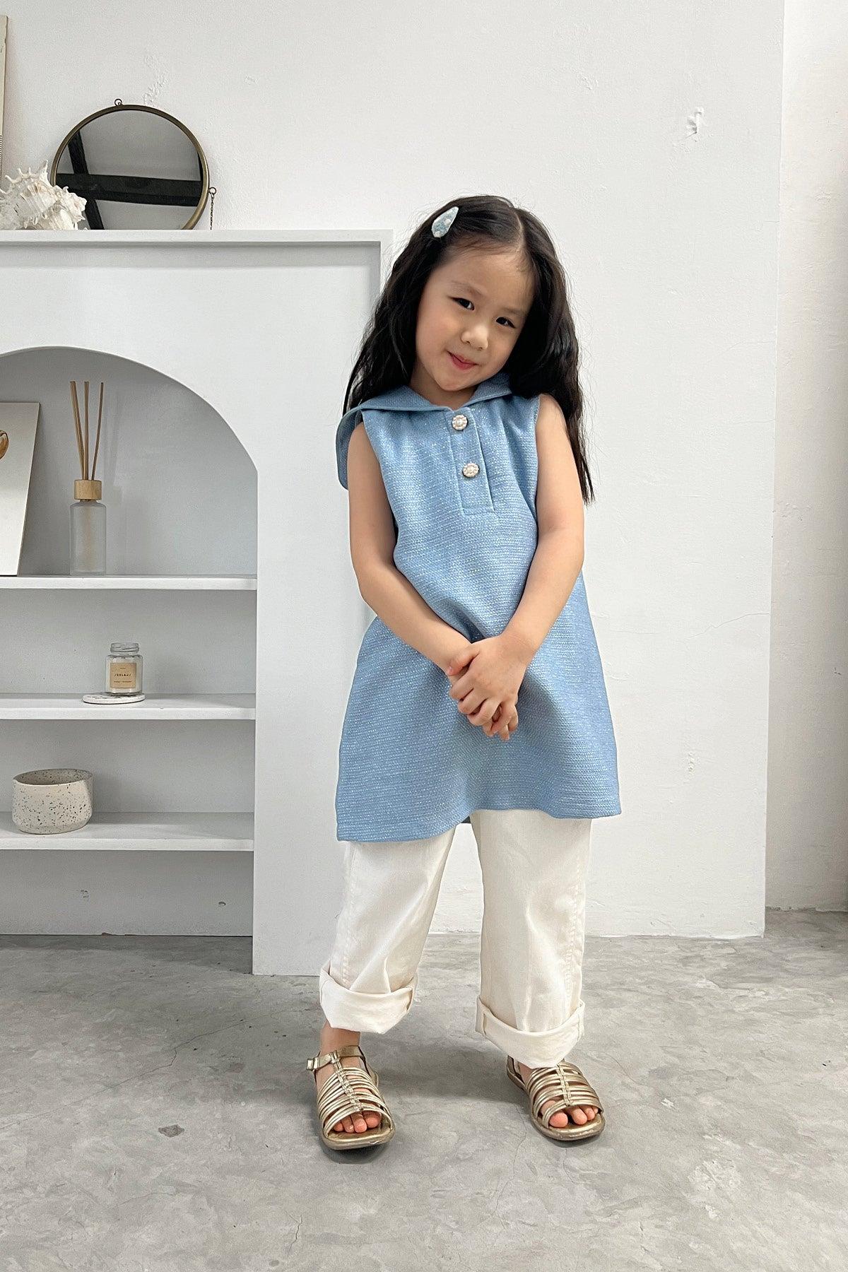 Twiggy Petite Dress Sky - EESOME