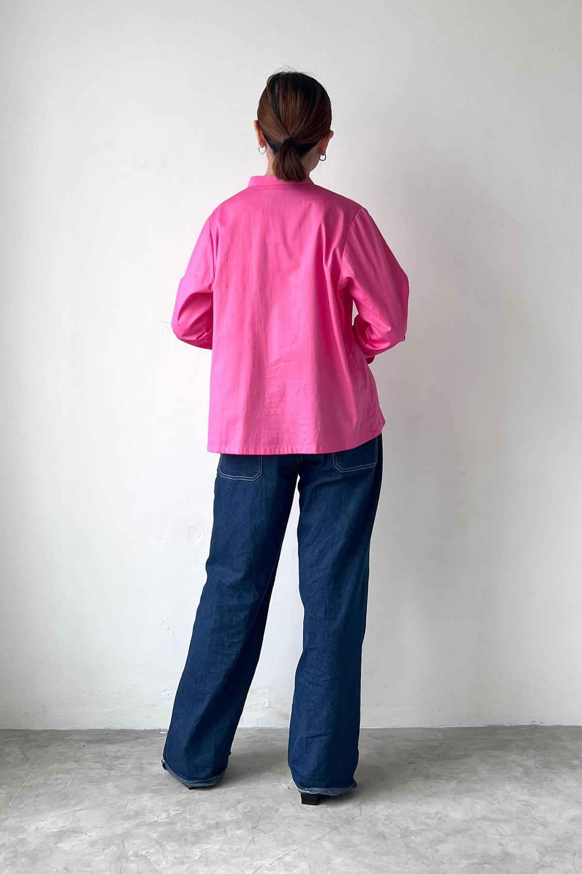 Vior Shirt Fuschia - EESOME