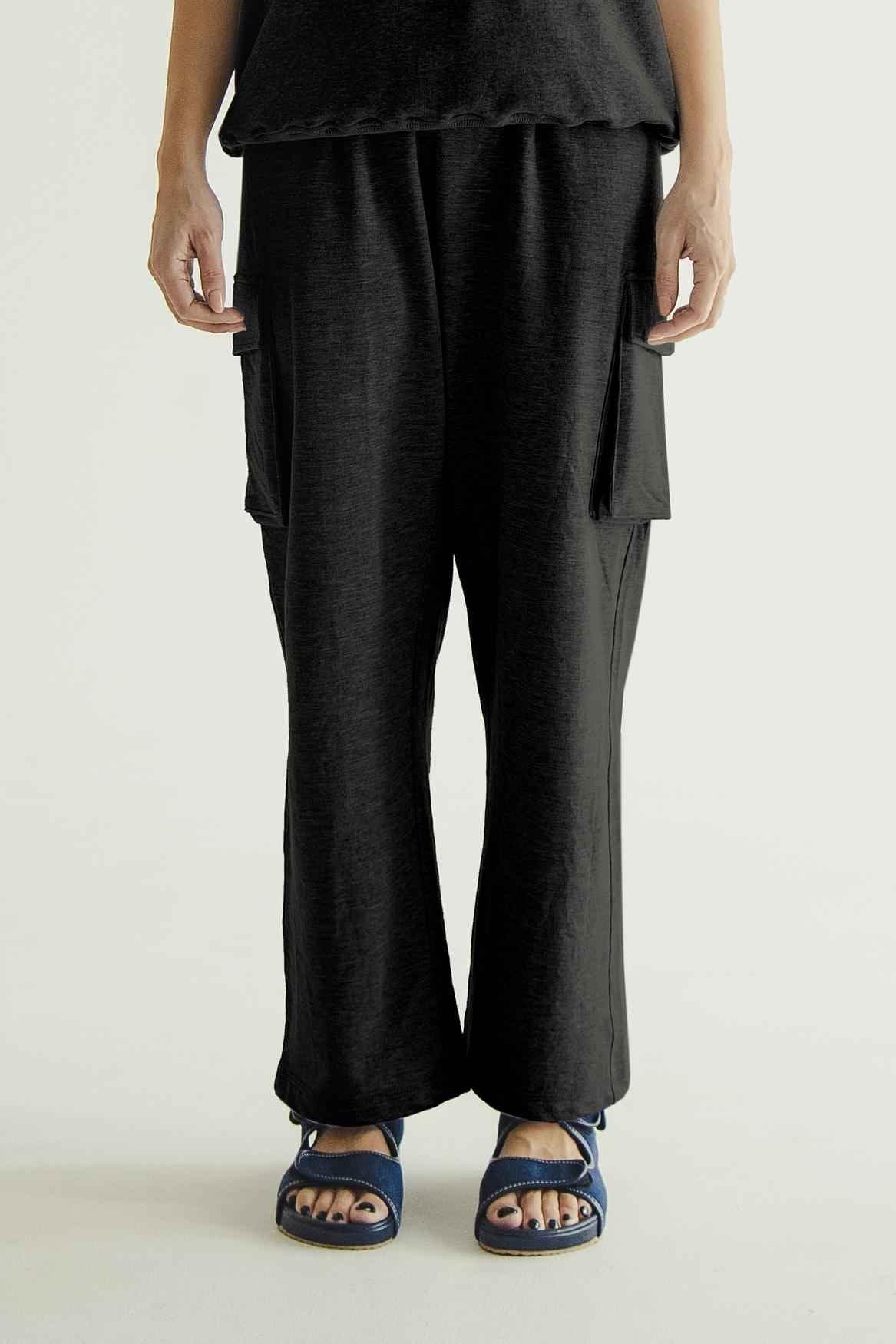 Vivre Pants Black - EESOME