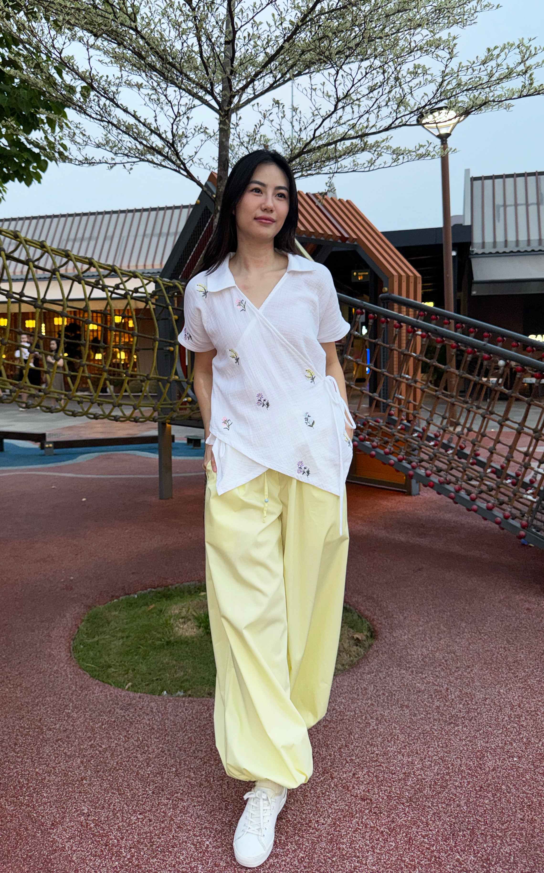 Blume Pants Yellow