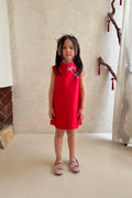 Yang Petite Dress Classic Red - EESOME