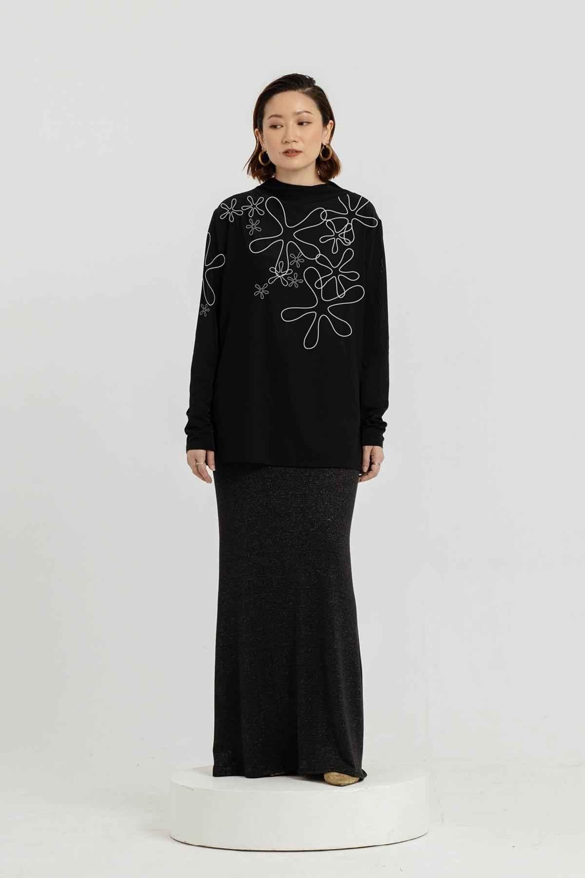 Zigi Skirt Black - EESOME