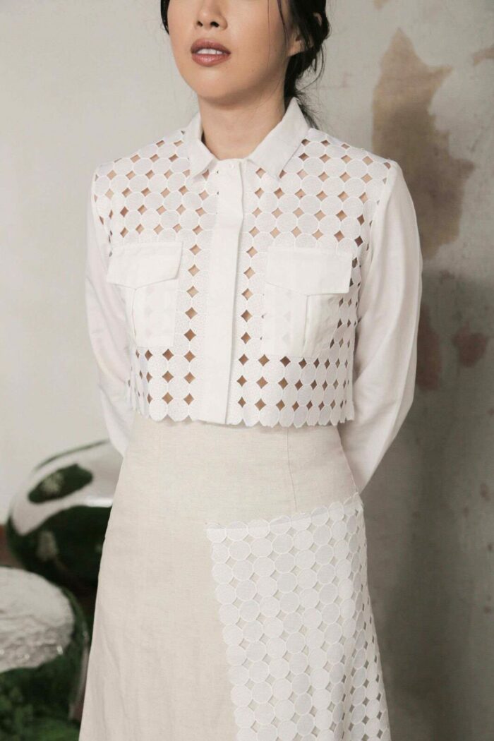 Pola Shirt Off White EESOME