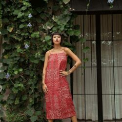 Sandy Dress Set Red - EESOME